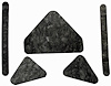 Hood Insulation Pads for 1966 Ford Thunderbird - image 1
