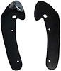 1968-69 TORINO / RANCHERO FENDER EXTENSION SEALS W CLIPS - image 1