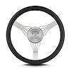 55601 Banjo Steering Wheel, Fits w/3-Bolt Hub, Black - image 1