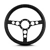 61401 Trans Am Steering Wheel, Black, Black Anodized - image 1