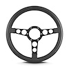 61406 Trans Am Steering Wheel, Dark Grey, Black Anodized - image 1
