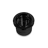 B-16402 Steering Wheel Hub Adapter, Fits w/54-66 GM, 9-Bolt, Black Billet Aluminum - image 1
