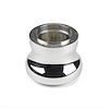 B-22411 Steering Wheel Hub Adapter, Fits w/92-94 Ford Truck/Van/Bronco w/o Airbag, 9-Bolt, Polished Billet Aluminum - image 1