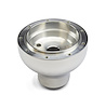 B-23300 Steering Wheel Hub Adapter, Fits w/41-75 Jeep, 9-Bolt, Polished Billet Aluminum - image 1