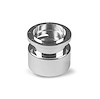 B-26404 Steering Wheel Hub Adapter, Fits w/84-90 GM, 9-Bolt, Telescopic 2 in. Travel Polished Billet Aluminum - image 1