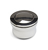 B-64406 Steering Wheel Hub Adapter, Fits w/67-94 GM, 9-Bolt, Polished Billet Aluminum, w/Polished Full Cover Horn Button - image 1