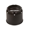 CP-1922B89-S1 Center Cap, 1922, 83 mm, Black, Push-Thru - image 1