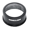 CP-OPEN140-62-B Center Cap, Open 62 mm, Push-Through, Black - image 1