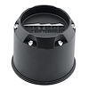 CP-T080B140-1 Center Cap, T080, 130.8 mm, Black, Push-Thru - image 1