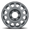 MR10767060825 RACE MR107 Wheel [Size: 16" x 7"] Gloss Titanium - image 1