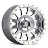 MR30421050318N STREET MR304 Double Standard Wheel [Size: 20" x 10"] Machined w/ Clear Coat - image 1