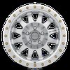 MR30421050318N STREET MR304 Double Standard Wheel [Size: 20" x 10"] Machined w/ Clear Coat - image 2