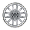 MR30489060312N STREET MR304 Double Standard Wheel [Size: 18" x 9"] Machined w/ Clear Coat - image 1