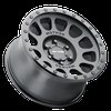 MR305785501000 STREET MR305 NV Wheel [Size: 17" x 8.5"] Matte Black w/ Gloss Black Lip - image 3
