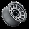 MR30578558800 STREET MR305 NV Wheel [Size: 17" x 8.5"] Titanium w/ Matte Black Lip - image 2