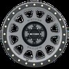 MR30578558800 STREET MR305 NV Wheel [Size: 17" x 8.5"] Titanium w/ Matte Black Lip - image 3