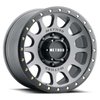 MR30589080818 STREET MR305 NV Wheel [Size: 18" x 9"] Titanium w/ Matte Black Lip - image 2