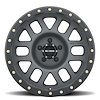 MR30978550800 STREET MR309 Grid Wheel [Size: 17" x 8.5"] Titanium w/ Matte Black Lip