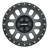 MR30978560800 STREET MR309 Grid Wheel [Size: 17" x 8.5"] Titanium w/ Matte Black Lip - image 1