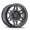 MR312790501012N STREET MR312 Wheel [Size: 17" x 9"] Matte Black w/ Gloss Black Lip - image 1