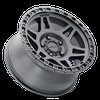 MR312790501012N STREET MR312 Wheel [Size: 17" x 9"] Matte Black w/ Gloss Black Lip - image 2