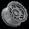 MR312790601012N STREET MR312 Wheel [Size: 17" x 9"] Matte Black w/ Gloss Black Lip - image 2