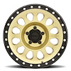 MR31521055118N STREET MR315 Wheel [Size: 20" x 10"] Gold w/ Black Lip - image 1