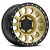 MR31521060118N STREET MR315 Wheel [Size: 20" x 10"] Gold w/ Black Lip - image 2