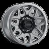 MR32289080818 MR322 Wheel [Size: 18"x9"] Gloss Titanium Finish - image 2