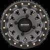 MR40147046852B UTV MR401 UTV Beadlock Wheel [Size: 14" x 7"] Titanium w/ Matte Black Ring - image 2