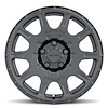 MR50278051538-2 MR502 RALLY Wheel [Size: 17"x8"] Matte Black Finish - image 1