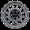 MR70457051815 TRAIL MR704 Bead Grip Wheel [Size: 15" x 7"] Titanium - image 3