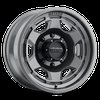 MR70879080838N MR708 Bead Grip Wheel [Size: 17"x9"] Gloss Titanium Finish - image 2