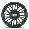 MR80121087518N MR801 Wheel [Size: 20"x10"] Gloss Black Milled Finish - image 1