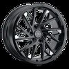 MR80129016500 MR801 Wheel [Size: 20"x9"] Gloss Black Milled Finish - image 2