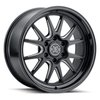 MR80229060512 MR802 Wheel [Size: 20"x9"] Double Black Milled Finish - image 2