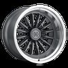 MR80321280840N MR803 Wheel [Size: 20"x12"] Gloss Titanium w/Machined Lip Finish - image 2