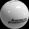 SKUN-10010K 6-Speed Shifter Ball, 2 in. Diameter, Fits 3/8 in.-16 & 3/8 in.-24 Handle, White - image 2