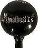 SKUN-10015K 5-Speed "SaveTheStick" Shifter Ball, 2 in. Diameter, Fits 3/8 in.-16 & 3/8 in.-24 Handle, Black, Billet Aluminum - image 1