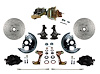 Chevy II/Nova Front Disc Brake Conversion Kit w/2 in. Drop Spindles - image 1