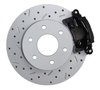 BRC6005X Brake Conversion Kit, Rear Disc Brake Kit w/Drilled Rotors & Black Powder Coated Calipers - image 3