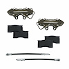CC0001 Brake Caliper Kit, Front Kit w/Zinc Plated Calipers - image 1