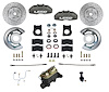 FC0005-405X Brake Conversion Kit, Manual Front Kit w/Drilled Rotors & Anodized Calipers - image 1