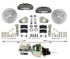 FC0026-P307X Brake Conversion Kit, Power Front Kit w/Drilled Rotors & Anodized Calipers - image 1