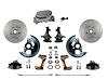 GM A/F/X-Body Front Disc Brake Conversion Kit w/2 in. Drop Spindles - image 1