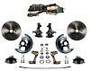 GM A/F/X-Body Front Disc Brake Conversion Kit w/2 in. Drop Spindles - image 1