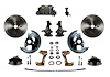 Chevy II/Nova Front Disc Brake Conversion Kit w/2 in. Drop Spindles - image 1