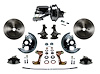 Chevy II/Nova Front Disc Brake Conversion Kit w/2 in. Drop Spindles - image 1