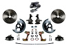 Chevy II/Nova Front Disc Brake Conversion Kit w/2 in. Drop Spindles - image 1