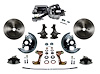 Chevy II/Nova Front Disc Brake Conversion Kit w/2 in. Drop Spindles - image 1